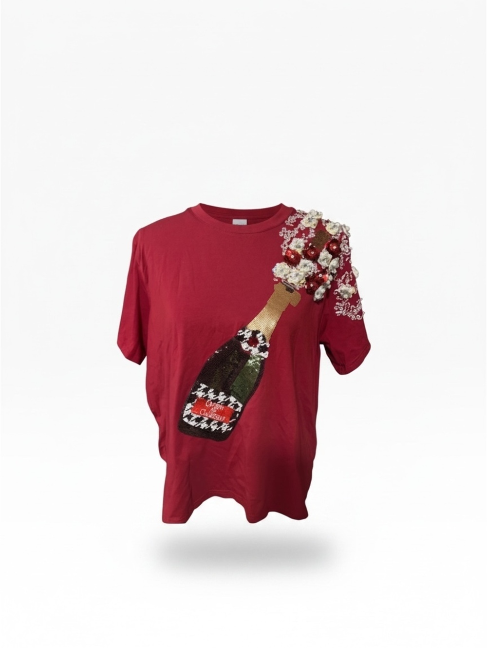 Queen of Sparkle Game Day Top MODERN
